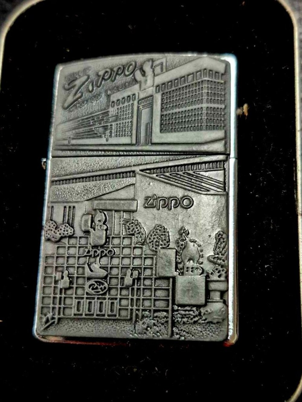 Ultra Rare  Zippo Advertising Emblem Zippo Lighter